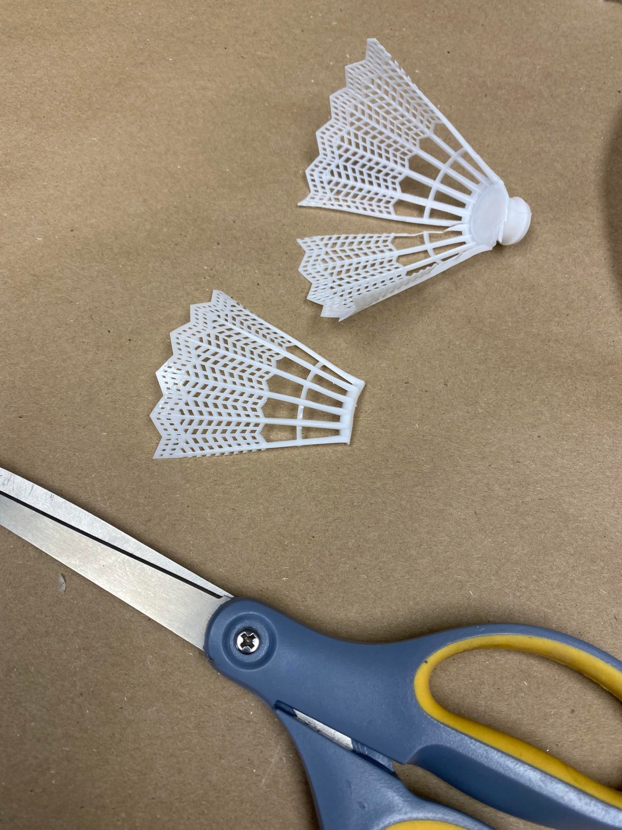 DIY Badminton Birdie Angel The Shabby Tree