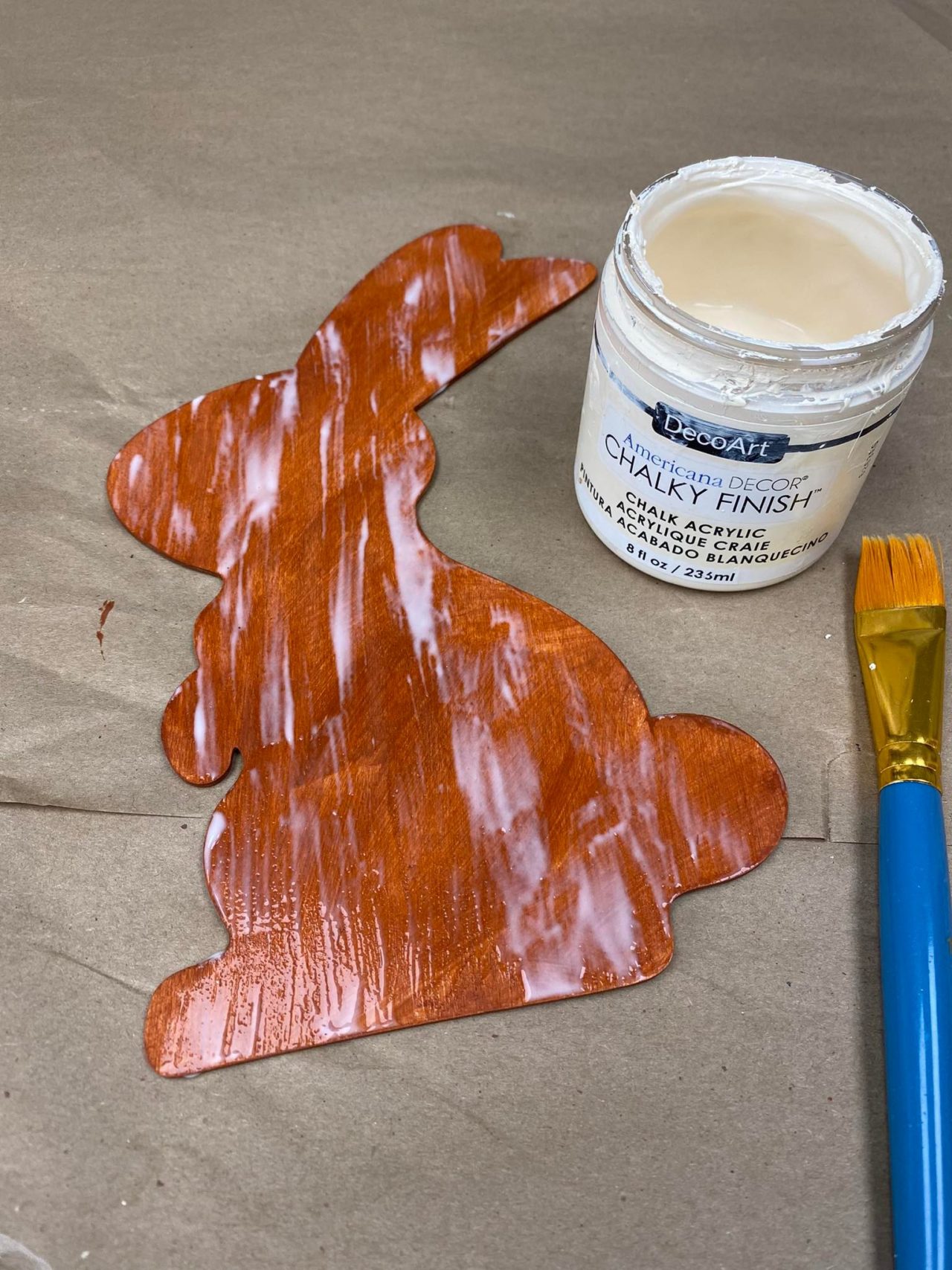 Crackle Effect Using Elmer’s Glue The Shabby Tree