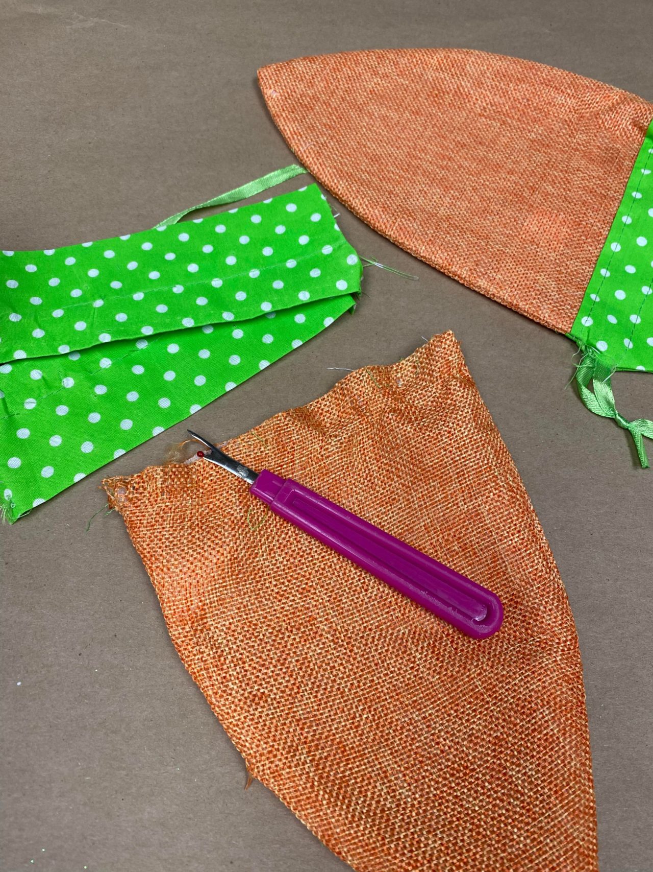 Dollar Tree Carrot Bag Makeover The Shabby Tree