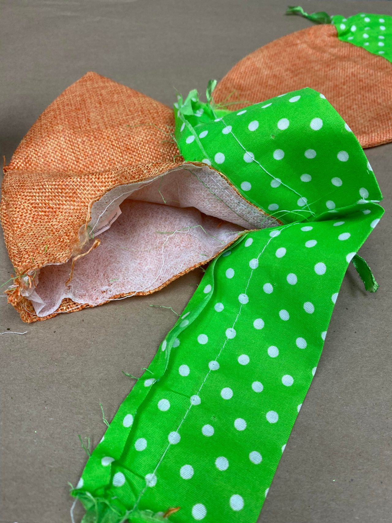 Dollar Tree Carrot Bag Makeover The Shabby Tree