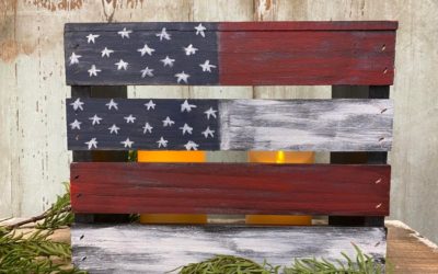 Wooden Crate Flag