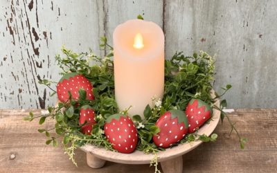 DIY Rock Strawberries