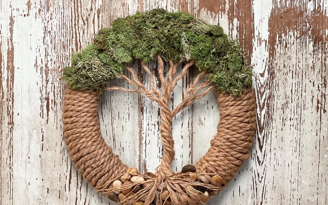 DIY Tree Of Life Wreath