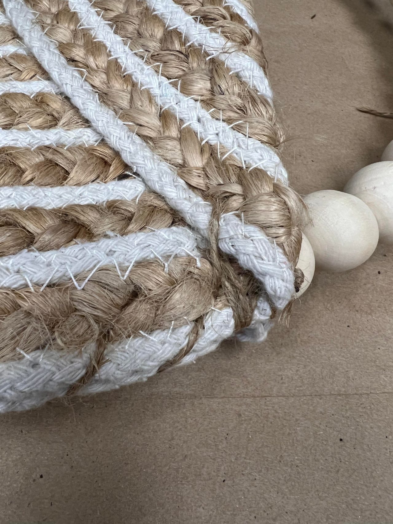 DIY Round Placemat Purse The Shabby Tree