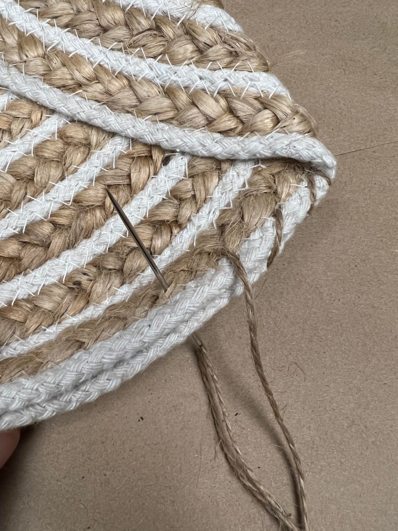 DIY Round Placemat Purse The Shabby Tree