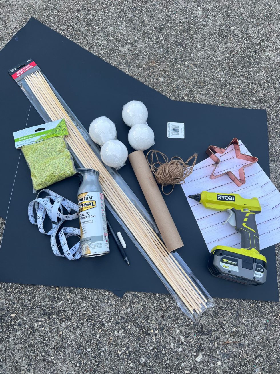 DIY Funnel Tree Using Dollar Tree Poster Boards The Shabby Tree