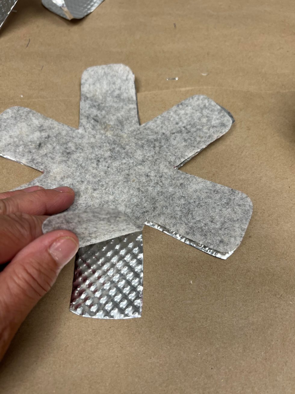 DIY Flower Using Dollar Tree Pot And Pan Protectors The Shabby Tree