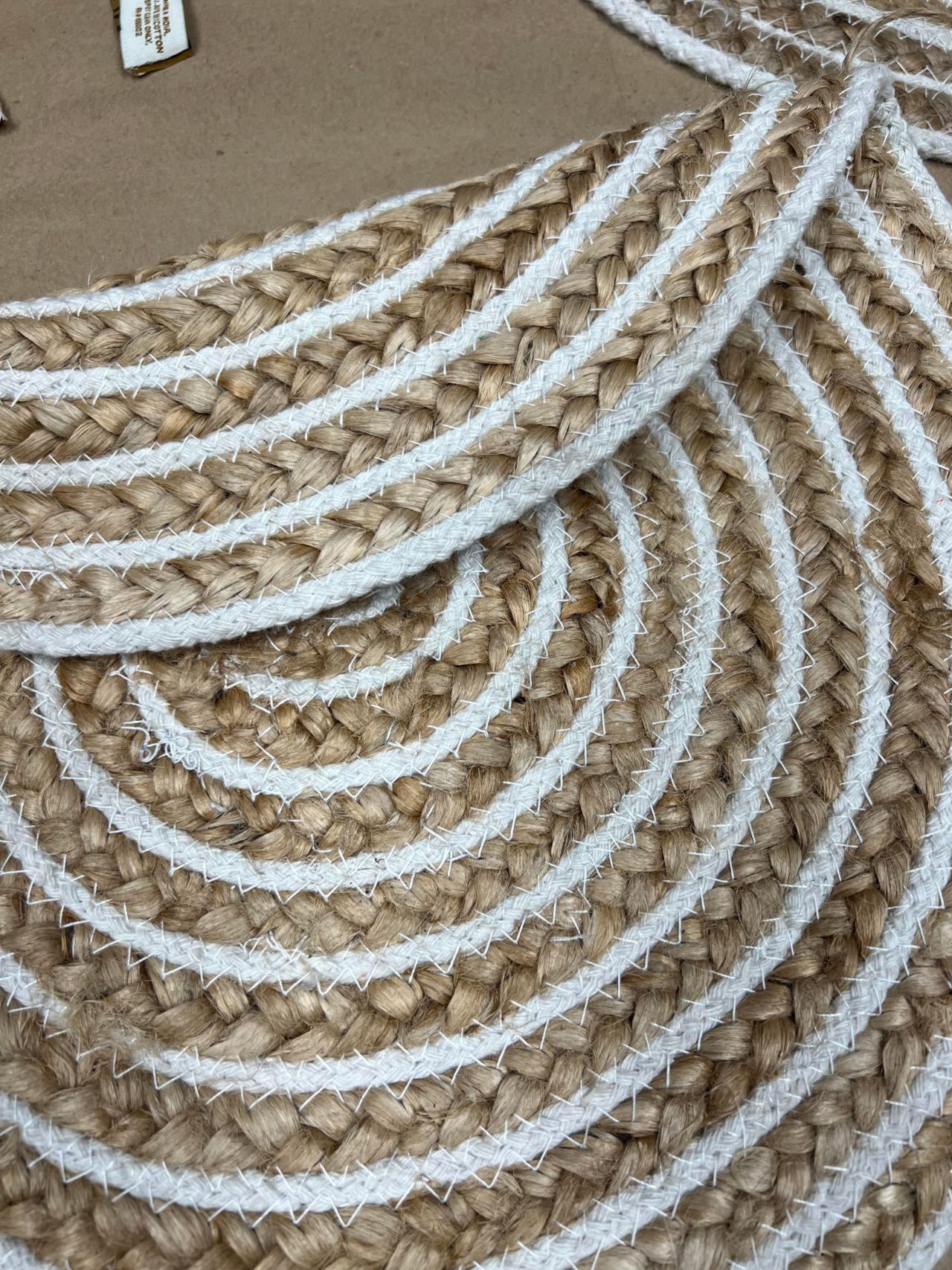 DIY Round Placemat Purse The Shabby Tree