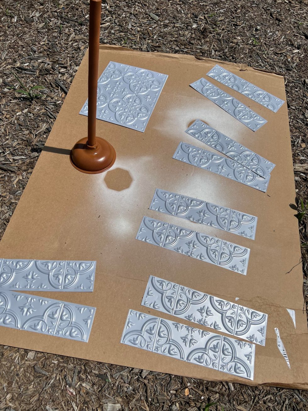 DIY Dollar Tree Tile Tree The Shabby Tree