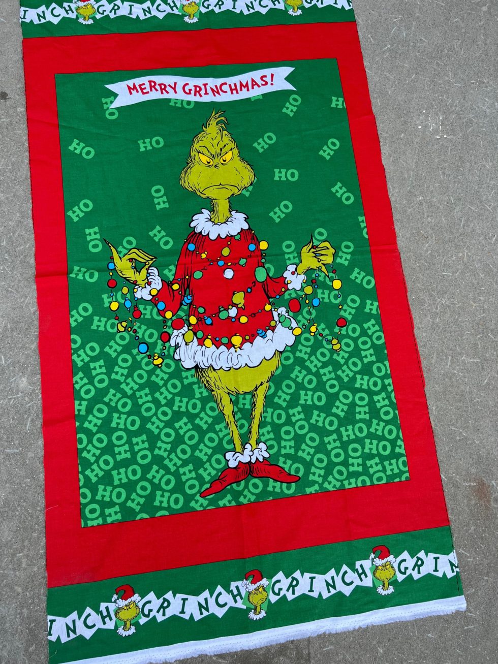 Grinch From Fabric The Shabby Tree