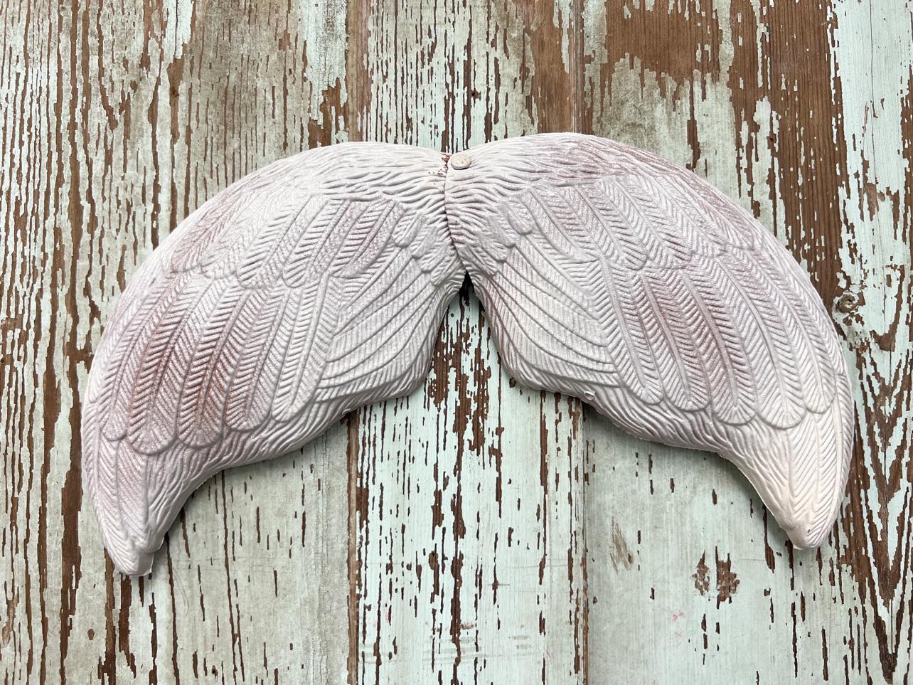 DIY Angel Wings From A Dollar Tree Flamingo - The Shabby Tree