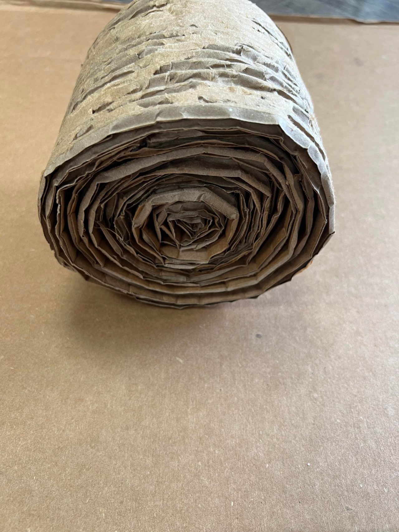 DIY Cardboard Pumpkin The Shabby Tree