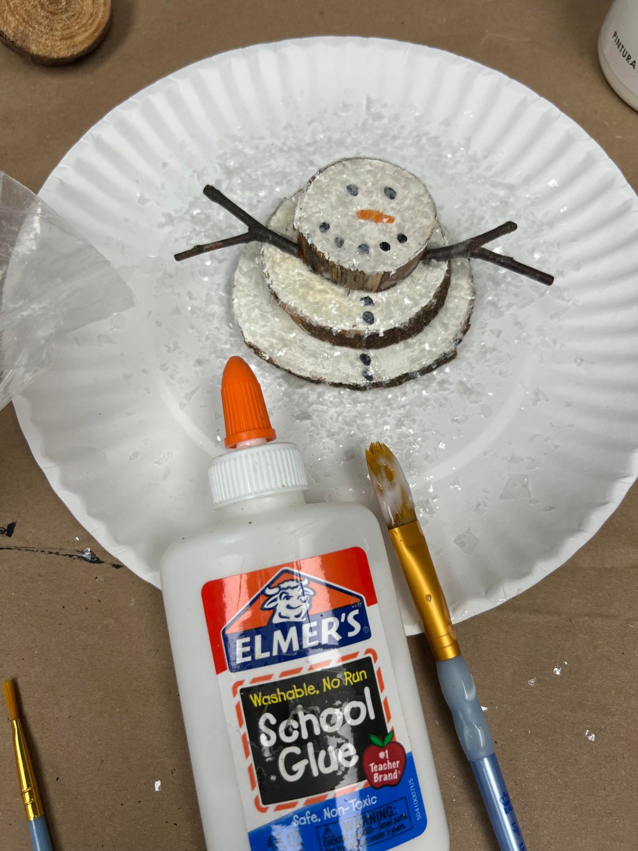 DIY Melting Snowman - The Shabby Tree