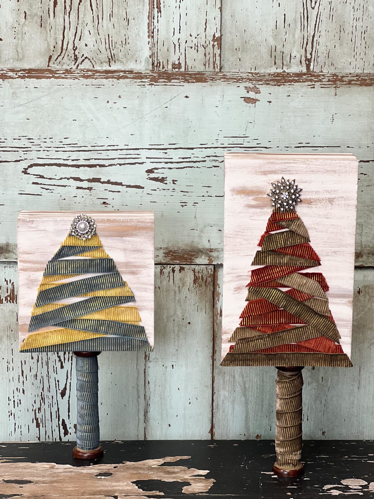 DIY Ribbon Tree The Shabby Tree