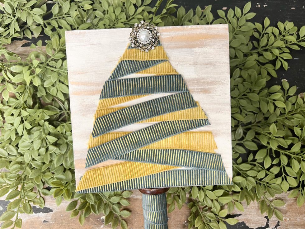 DIY Ribbon Tree The Shabby Tree