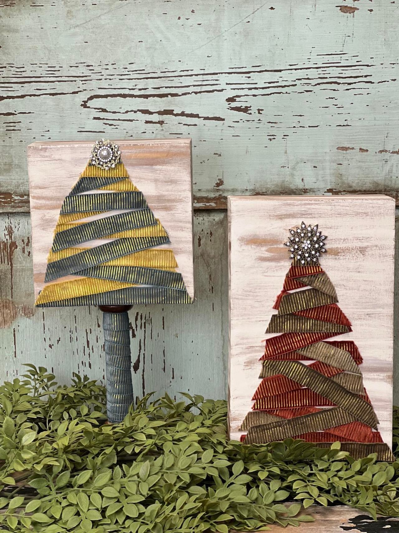 DIY Ribbon Tree The Shabby Tree