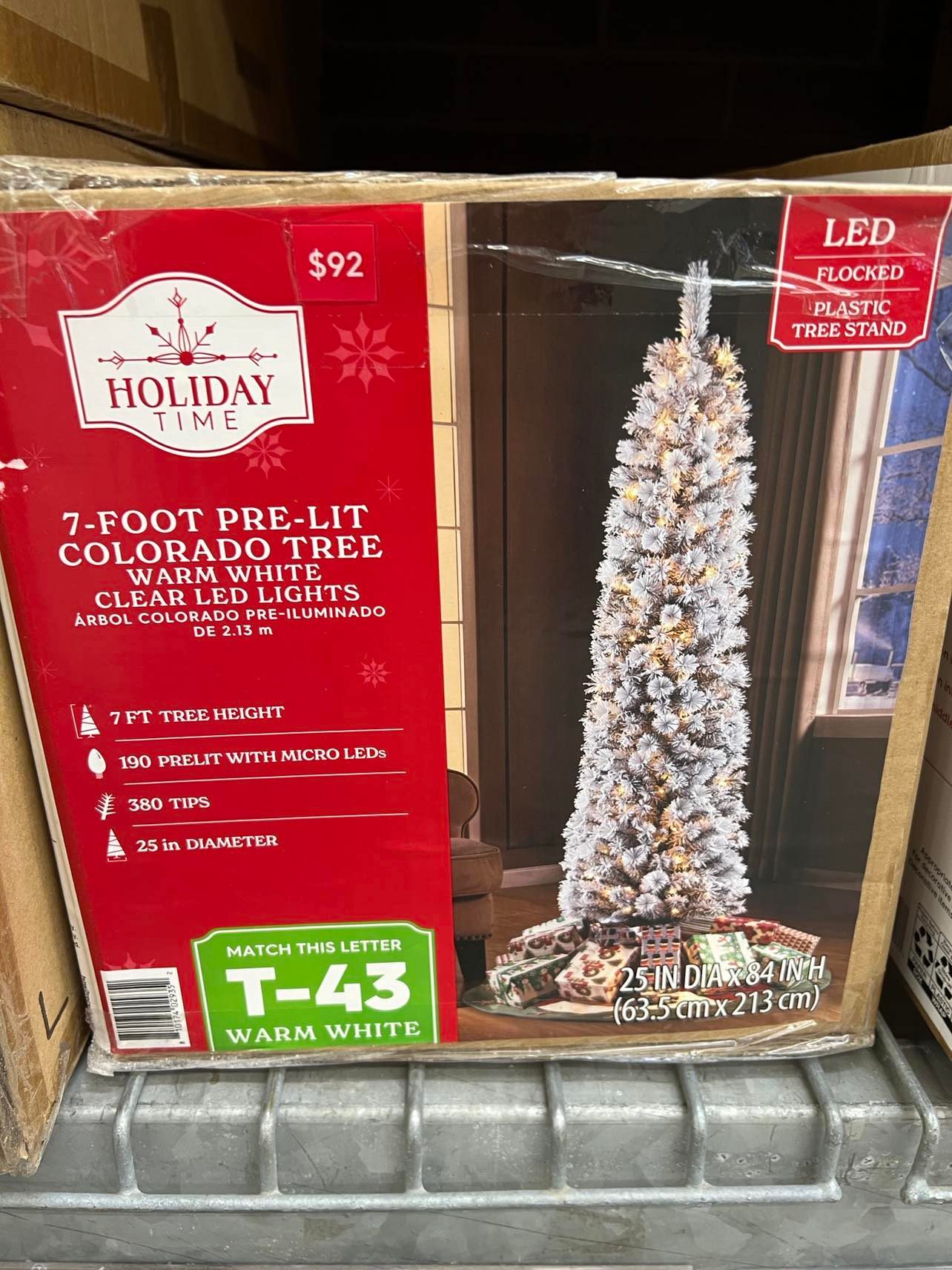 Walmart’s Christmas Tree’s “2022” - The Shabby Tree