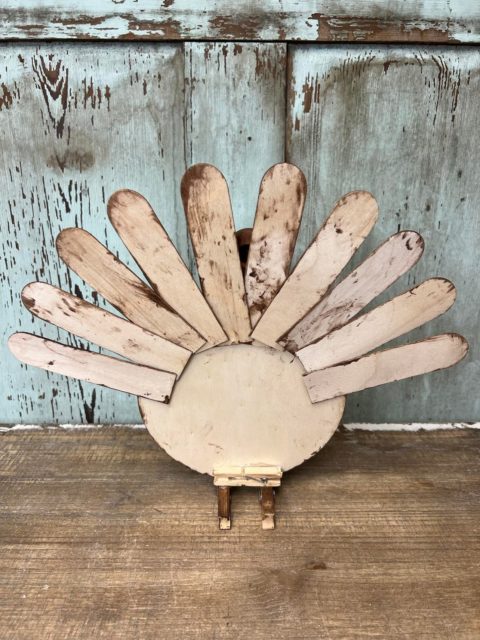 DIY Wooden Turkey The Shabby Tree