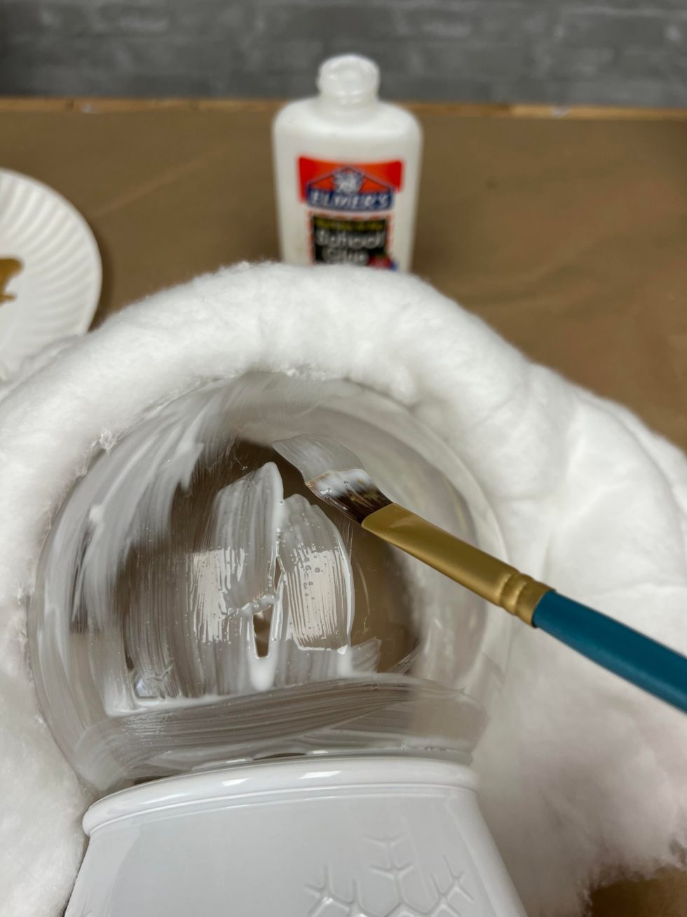 Snow Globe Makeover The Shabby Tree