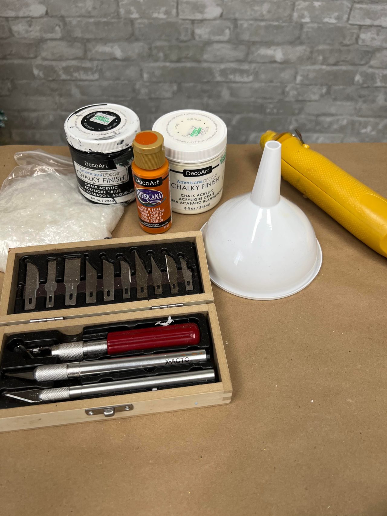 DIY Snowman Head Using A Dollar Tree Funnel The Shabby Tree