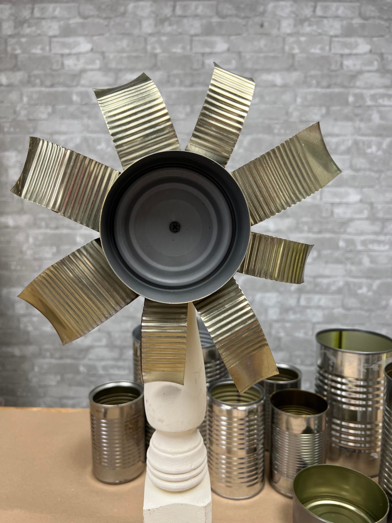 DIY Tin Can Flowers The Shabby Tree