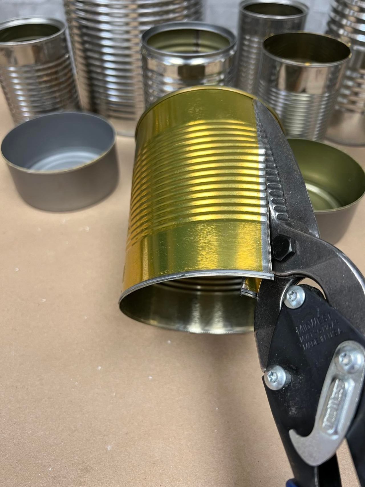 DIY Tin Can Flowers The Shabby Tree