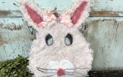 DIY Bunny Head Using A Valentine Candy Box
