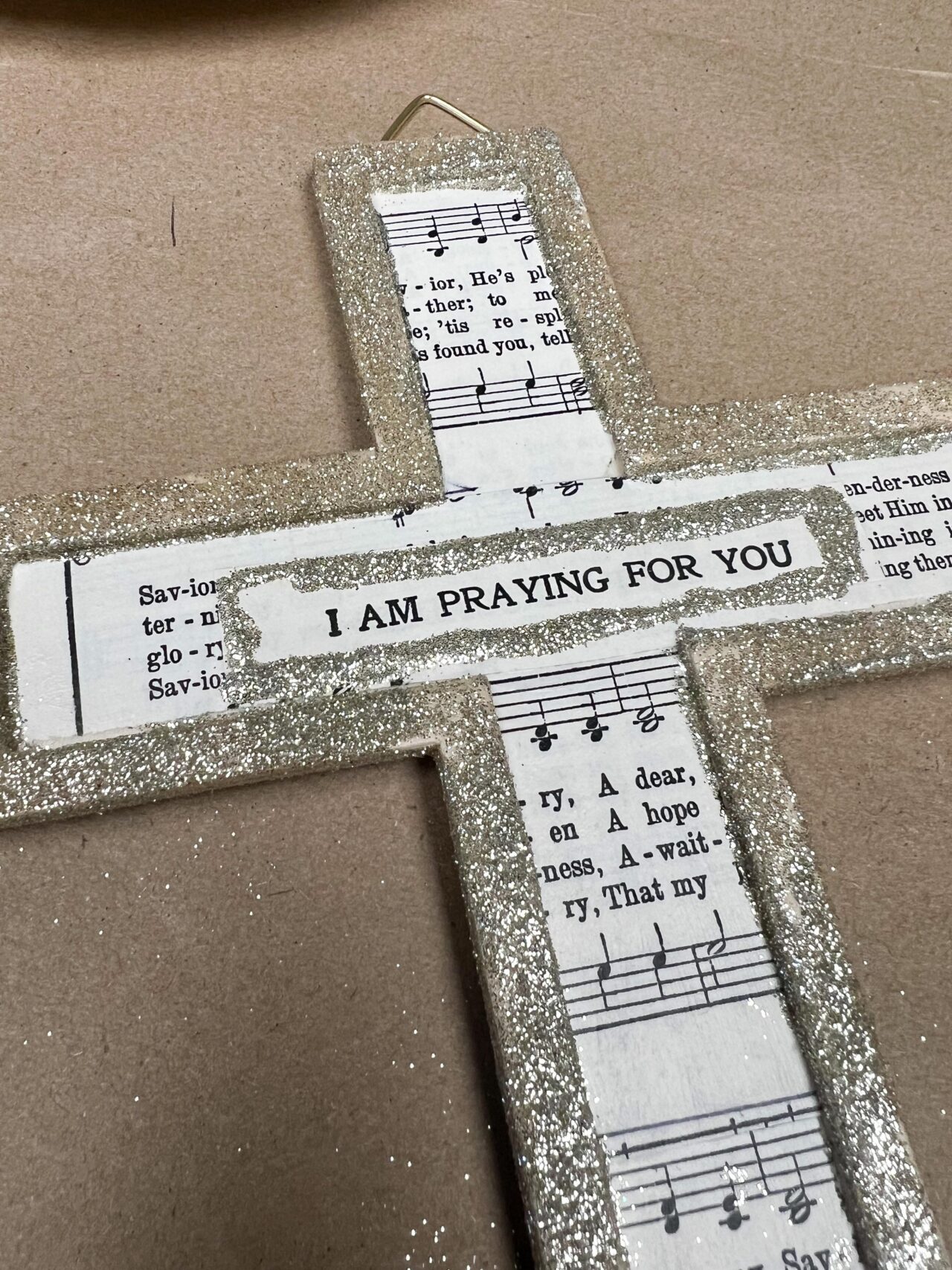 Wooden Cross Makeover - The Shabby Tree