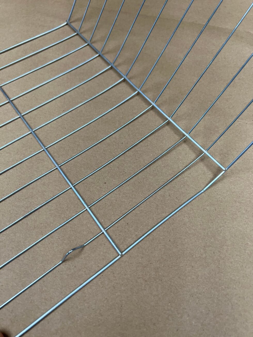 DIY Hanging Pocket Using A Dollar Tree Cooling Rack The Shabby Tree