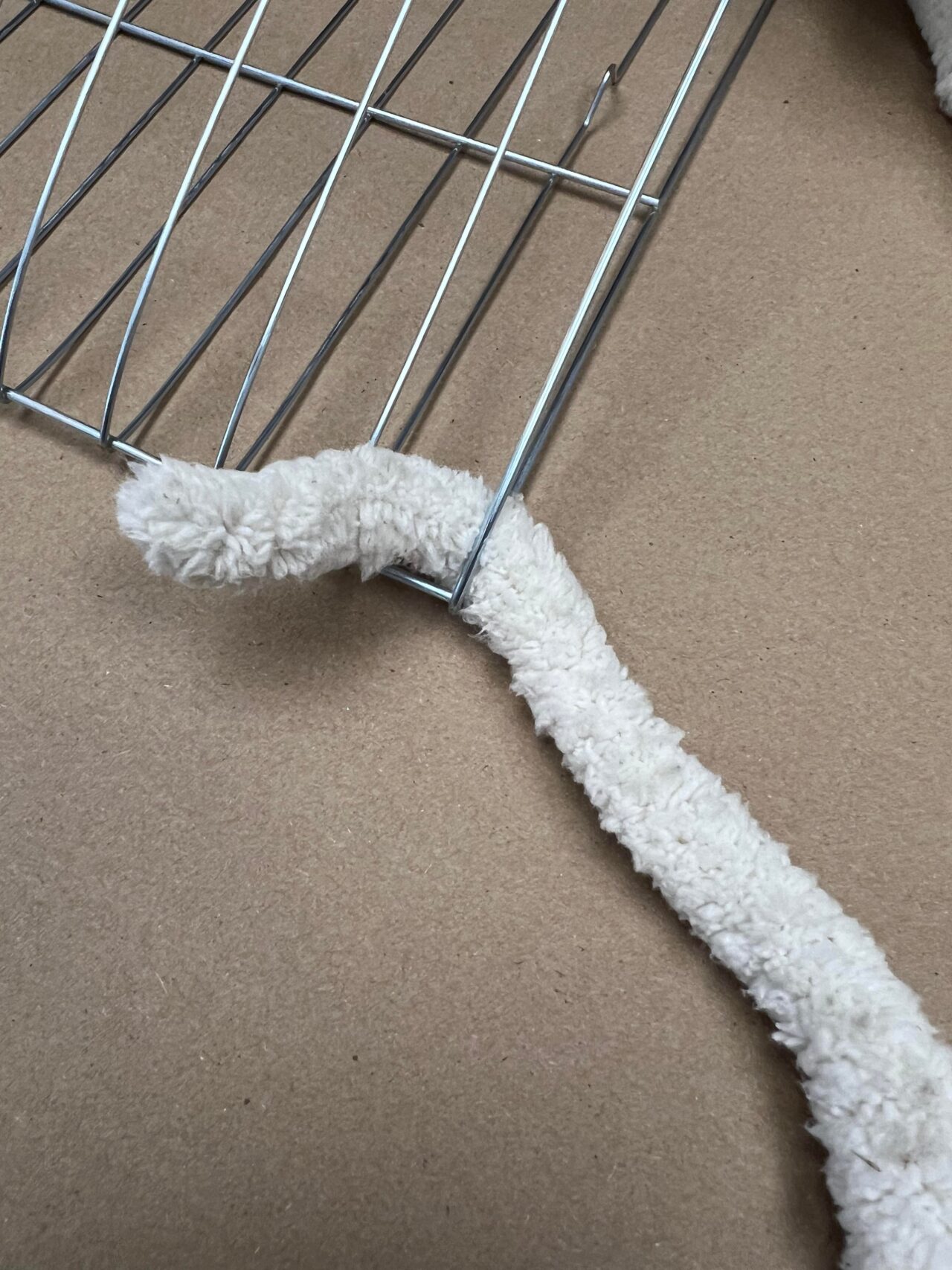 DIY Hanging Pocket Using A Dollar Tree Cooling Rack The Shabby Tree