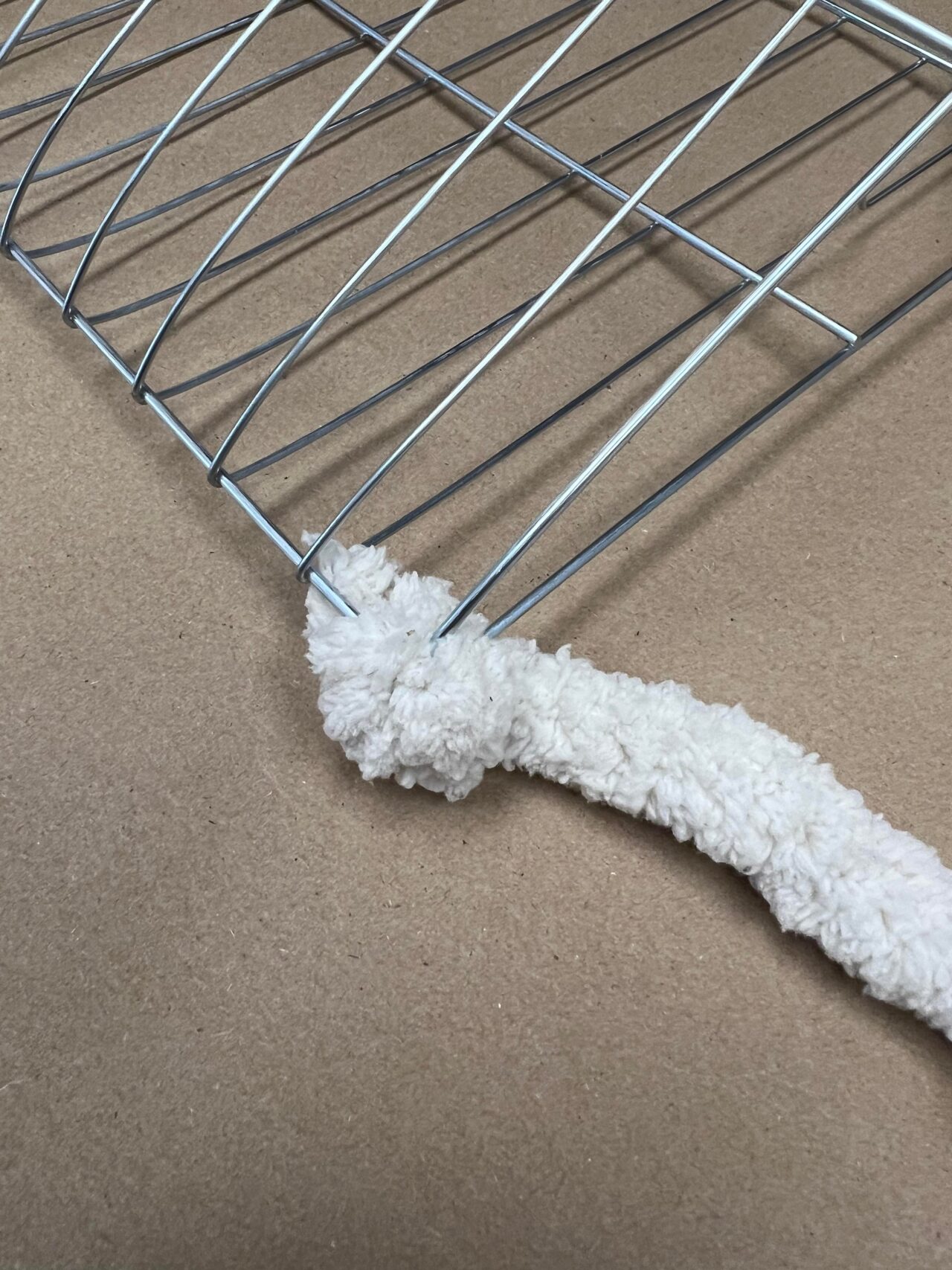 DIY Hanging Pocket Using A Dollar Tree Cooling Rack The Shabby Tree