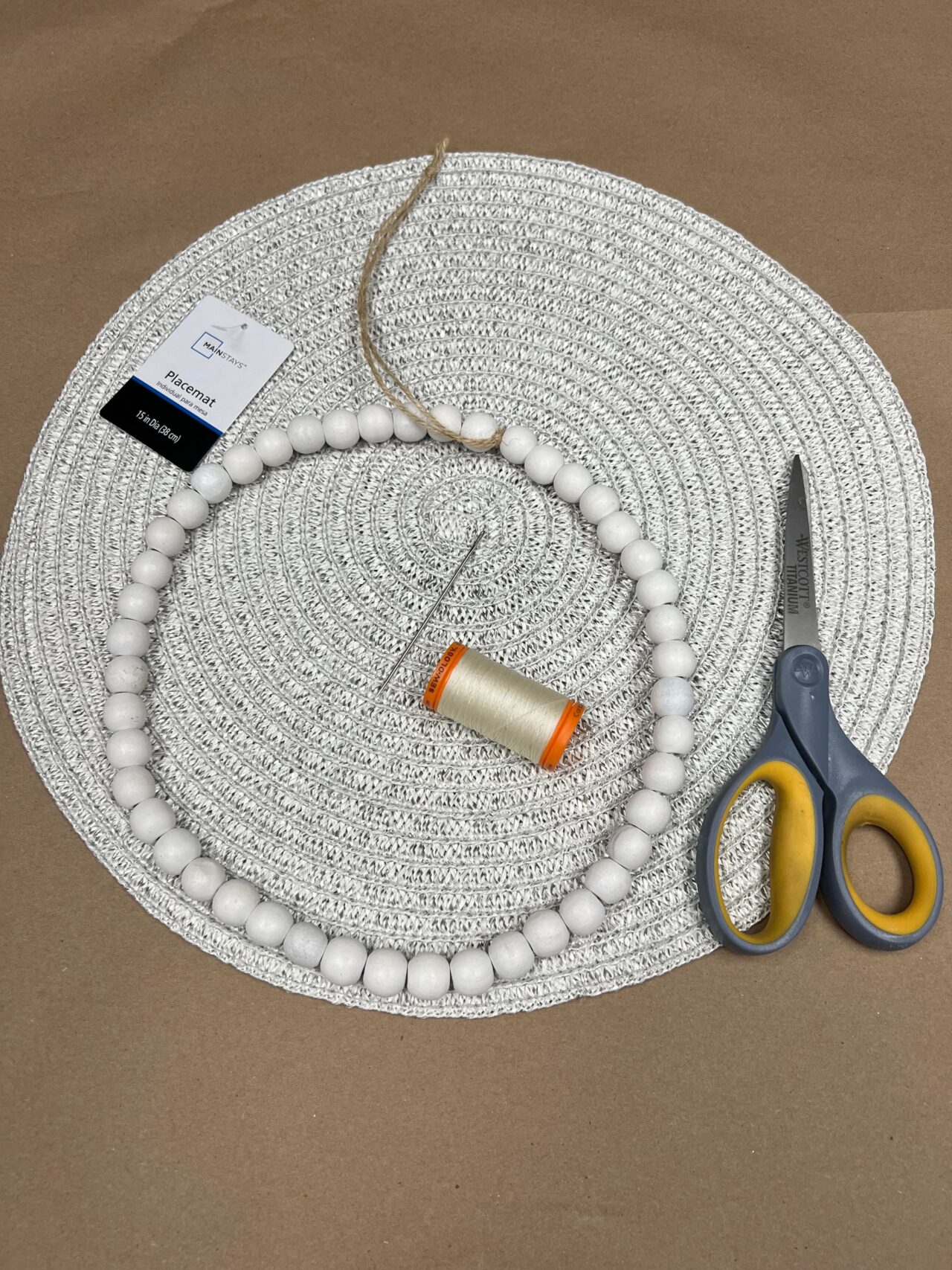 DIY Placemat Pocket The Shabby Tree