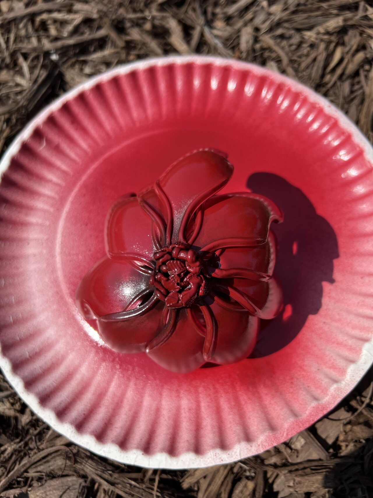 How To Make A Flower Using Plastic Spoons - The Shabby Tree