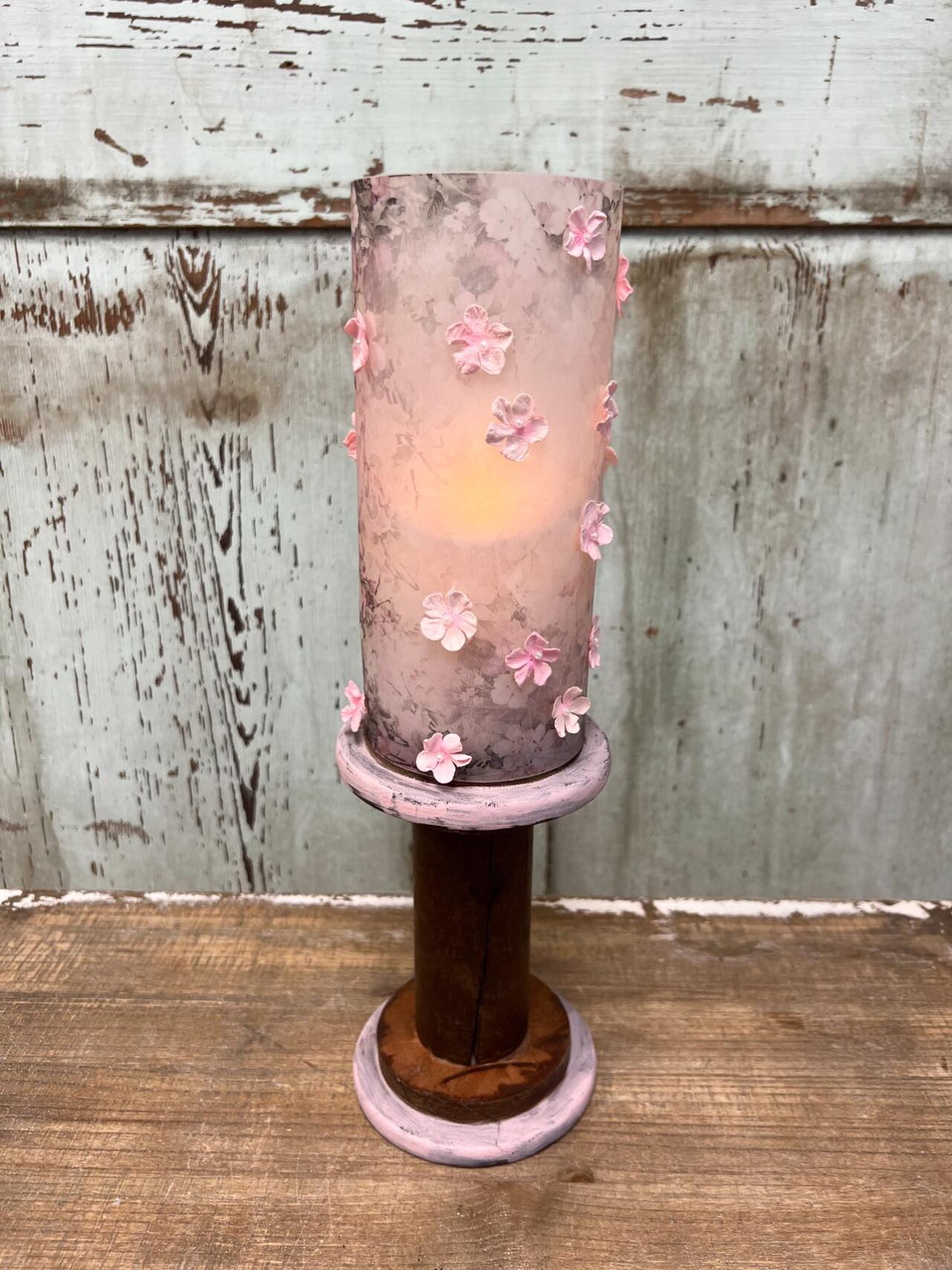 How To Use Vellum Paper For A Candle Cover The Shabby Tree