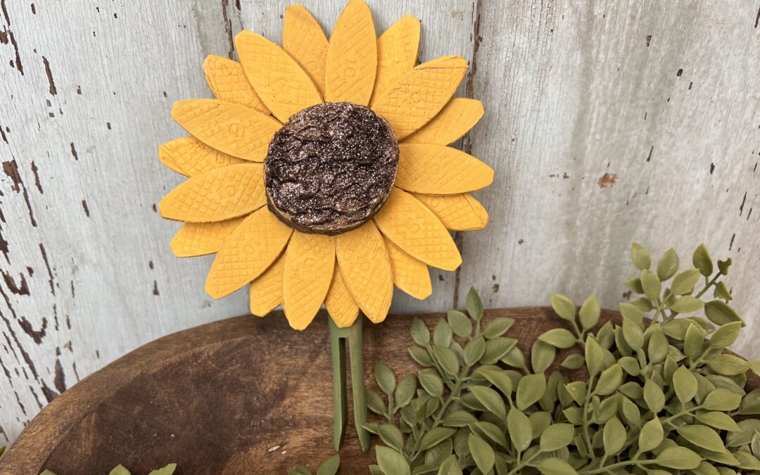 How To Make A Flower Using Wood Biscuits - The Shabby Tree