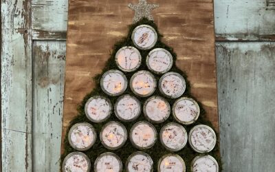 How To Make A Tree Out Of Canning Jar Lids