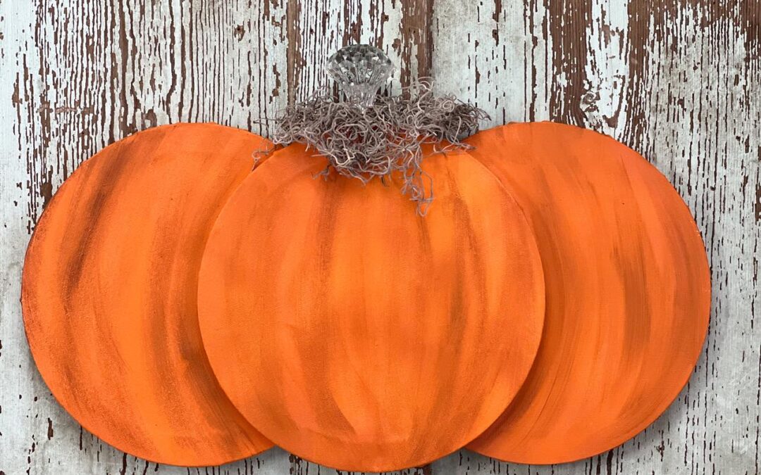 How To Make A Pumpkin Out Of Canvas Frames