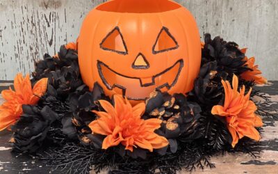 How To Make A Vintage Halloween Centerpiece