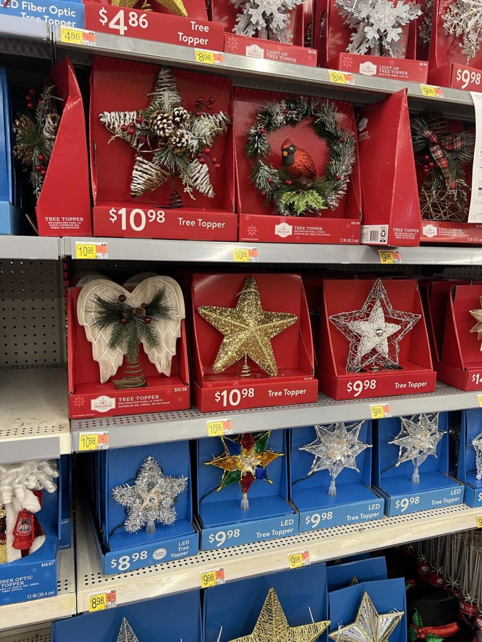 Christmas Decor From Walmart “2023” - The Shabby Tree