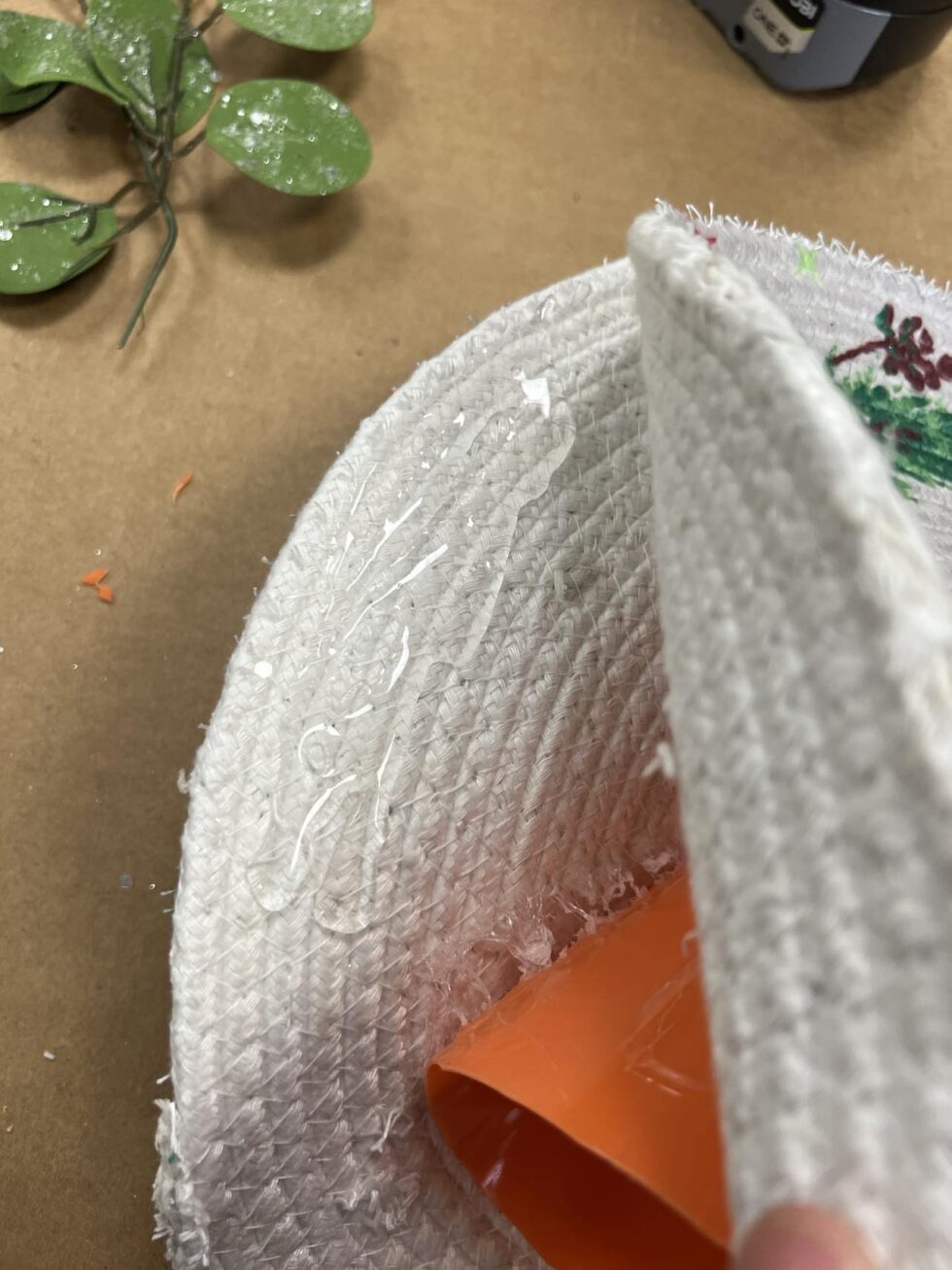 How To Make A Tree Topper Out Of Placemats The Shabby Tree