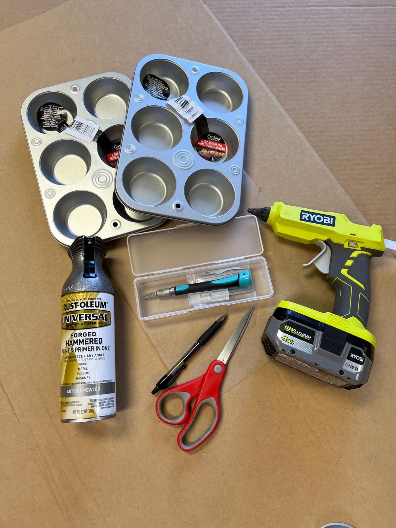 Dollar Tree Muffin Pan Craft The Shabby Tree