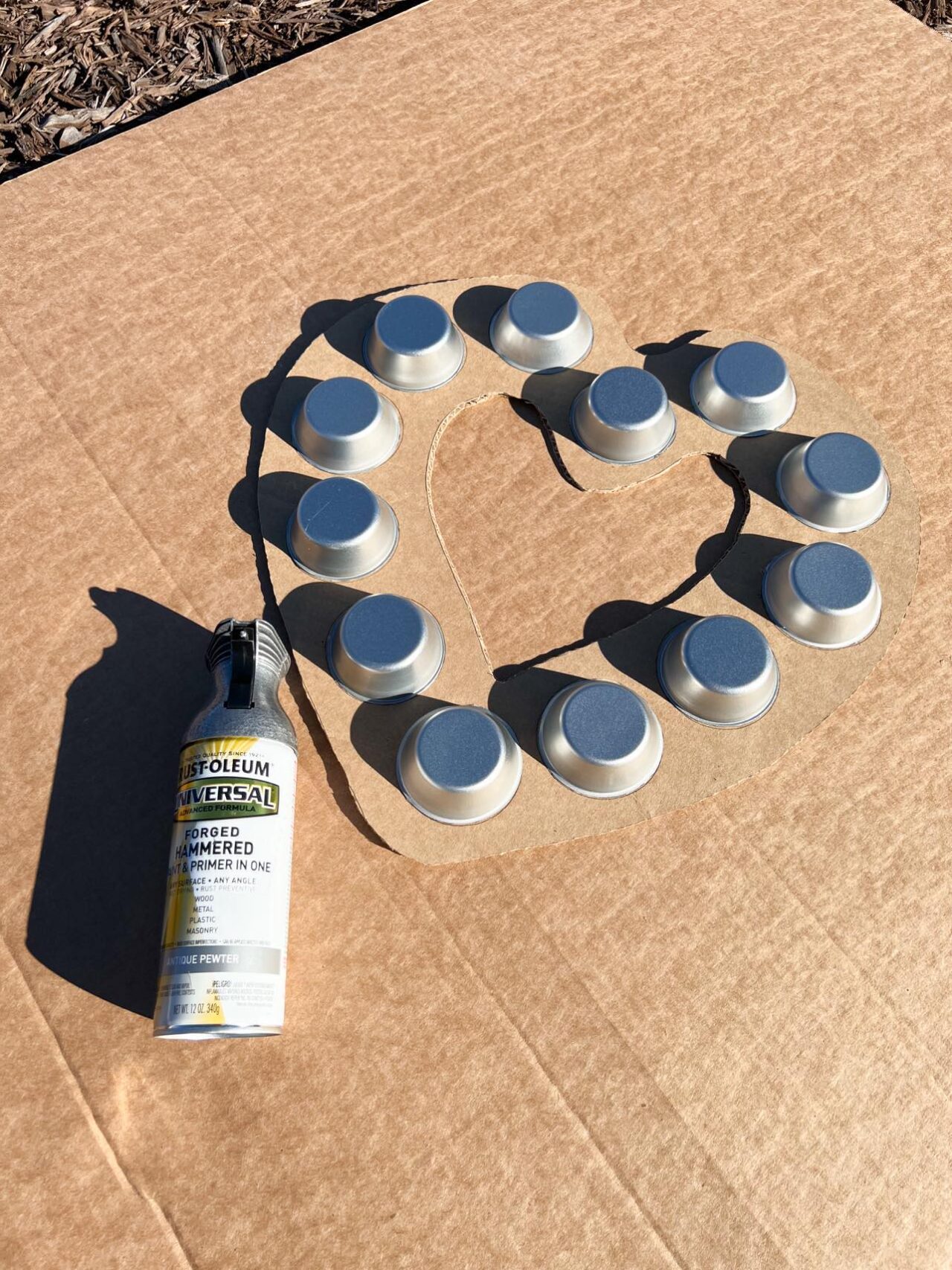 Dollar Tree Muffin Pan Craft The Shabby Tree