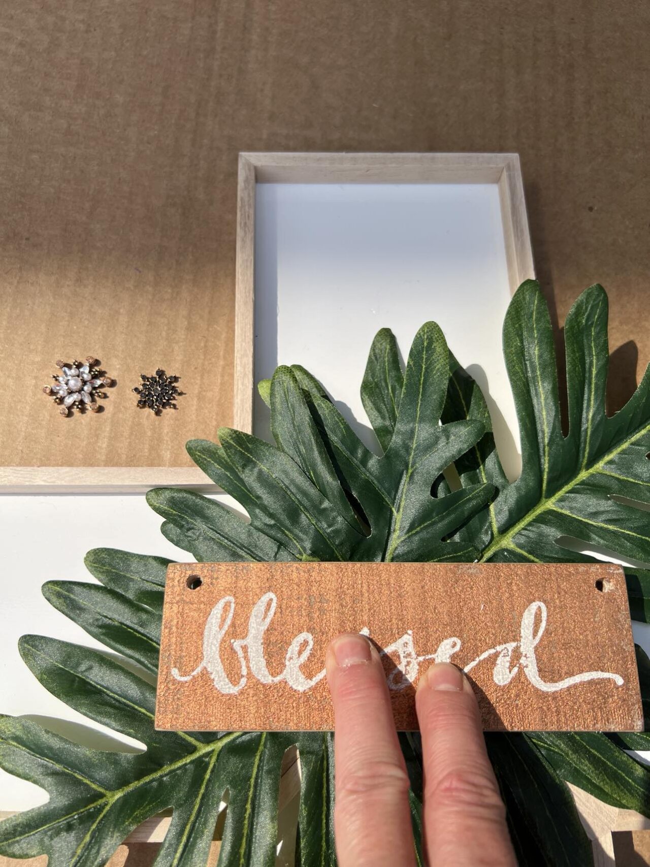 How To Make A Cross Out Of Dollar Tree Dry Erase Boards The Shabby Tree