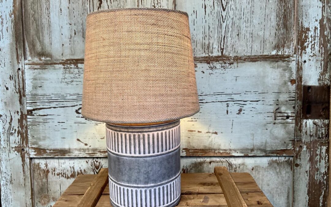 How To Make A Lamp Out Of A Container