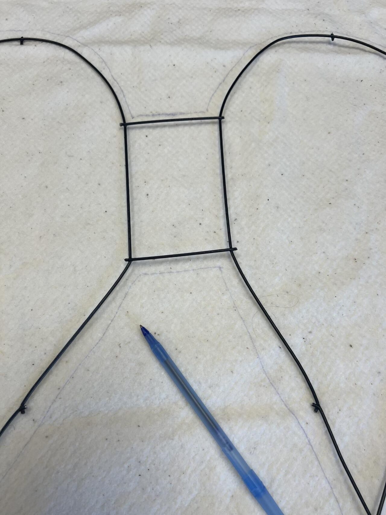 How To Make Angel Wings Out Of A Dollar Tree Trellis The Shabby Tree