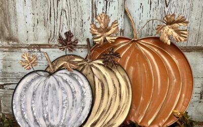 How To Make Over A Pumpkin Tray