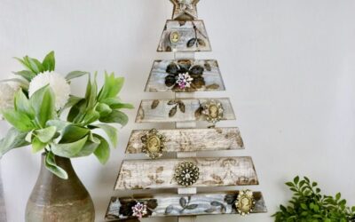 Wooden Slat Tree Makeover