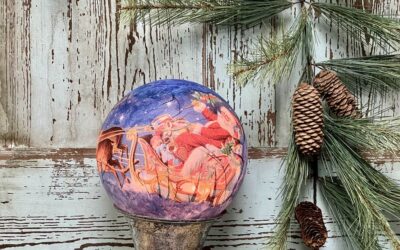 Light Up Christmas Ornament DIY