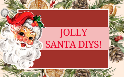 Jolly Santa DIYs: Create Cheerful Christmas Decor with These Easy Crafts