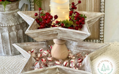 DIY Star Two-Tiered Tray: Easy and Stylish Decor for Any Season